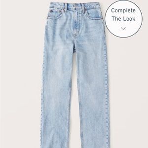 Abercrombie & Fitch 90’s Straight Ultra High Rise